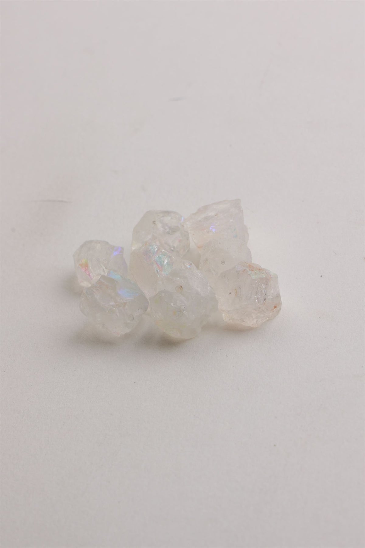 Rough Aura Quartz Beads (8-10 Beads)