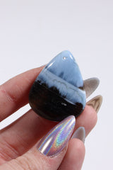 Blue Opal Cab (Drilled)