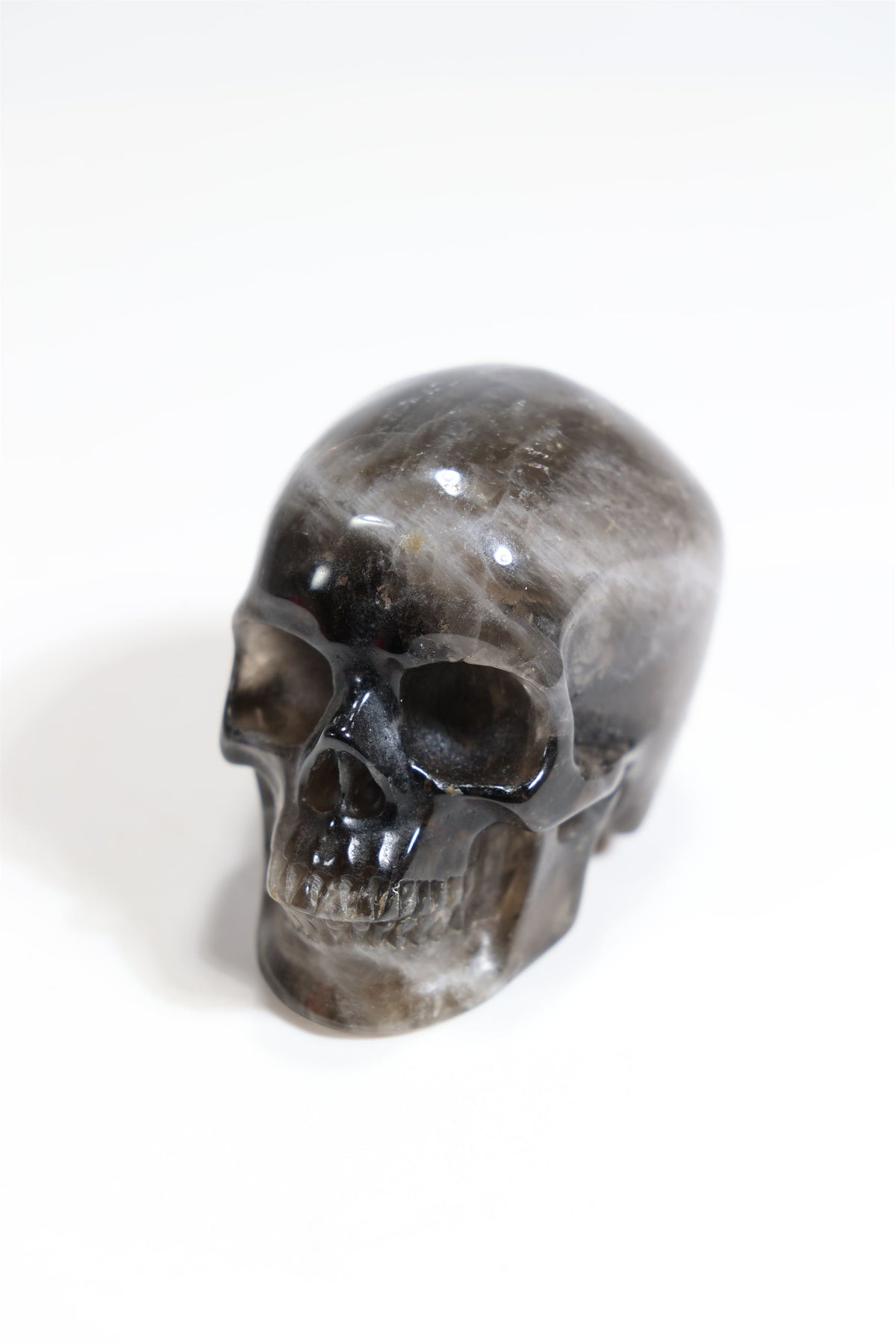 Smoky Quartz 2" Skull - Forgotten Rarities