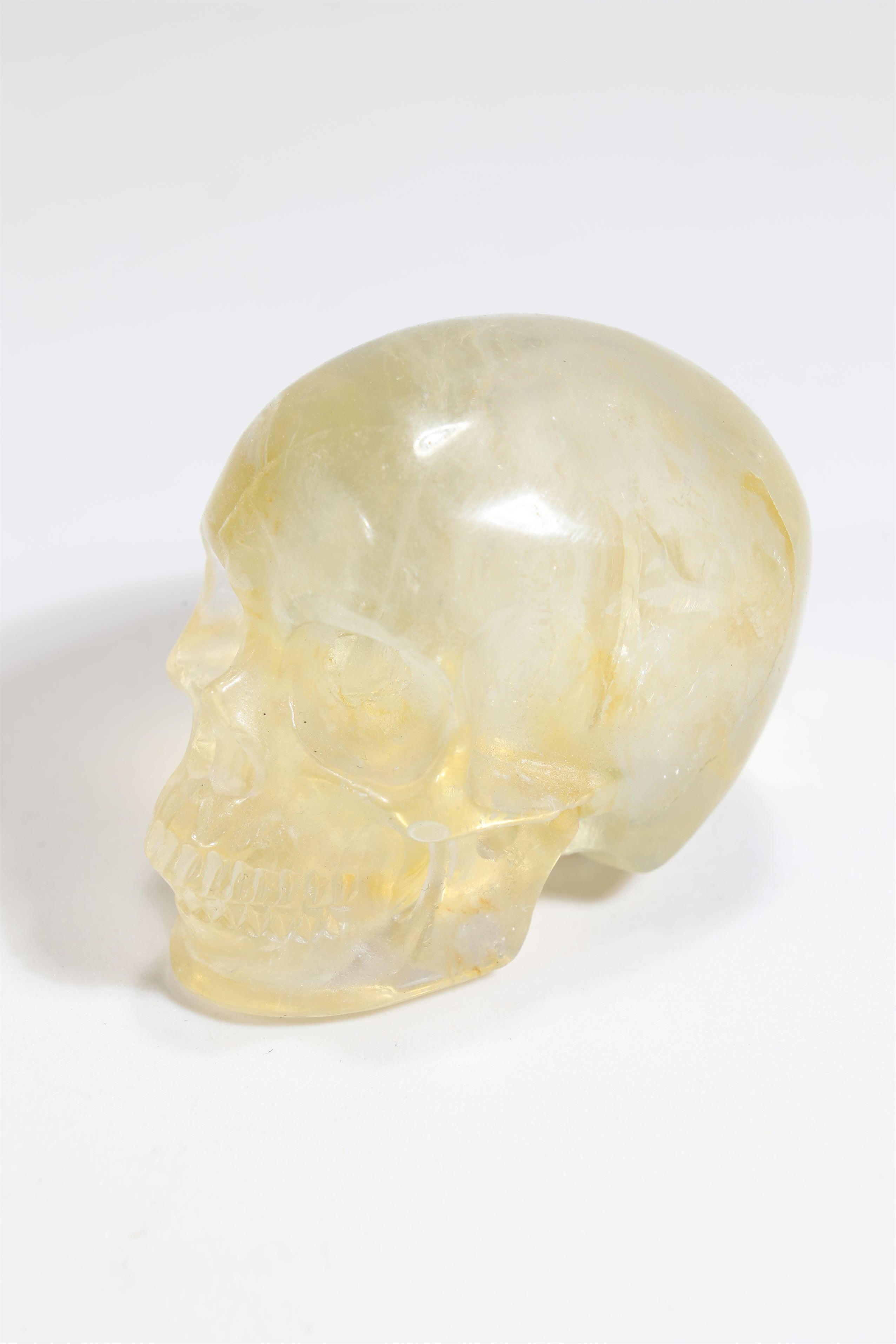 Natural Citrine 2" Skull - Forgotten Rarities