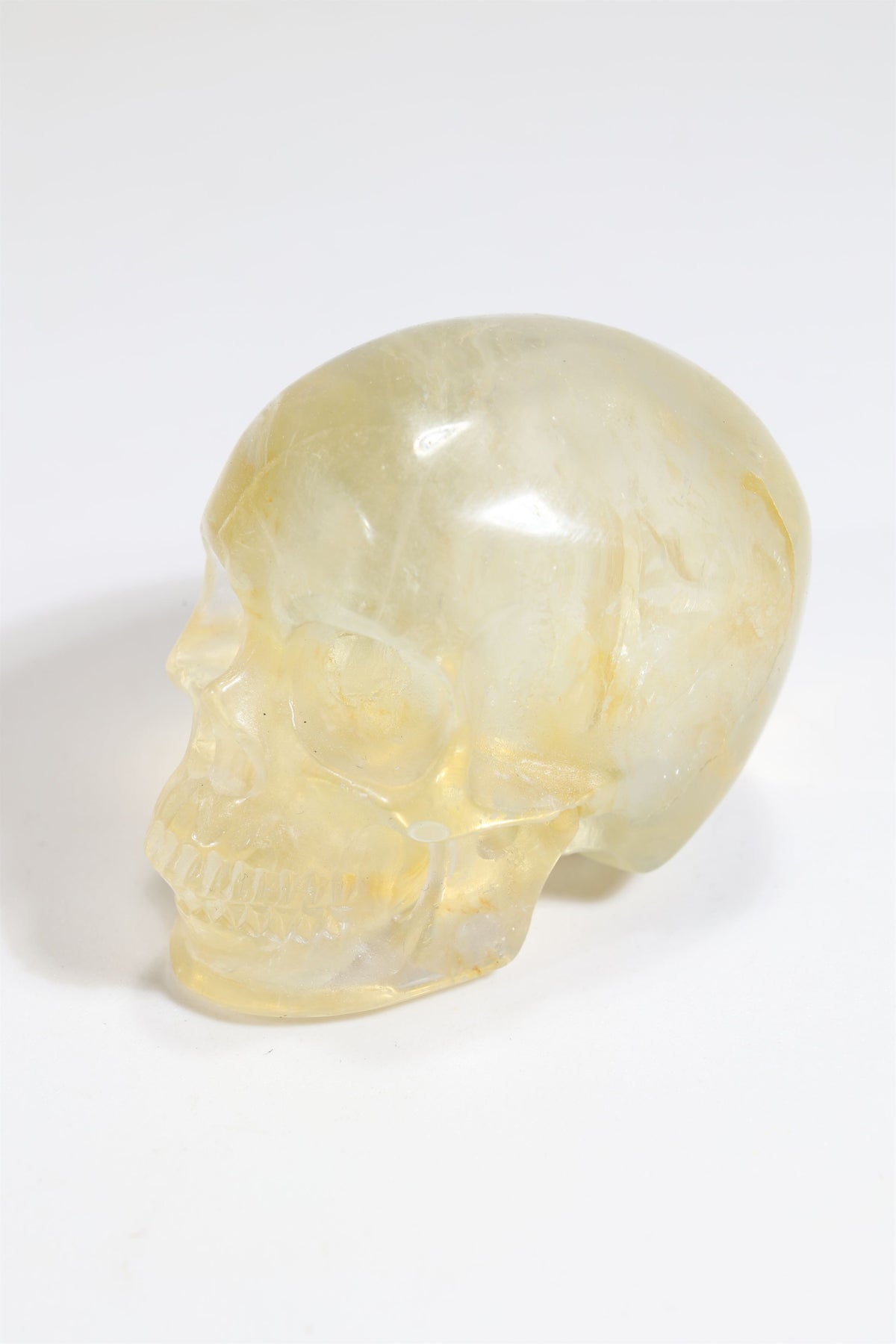 Natural Citrine 2" Skull - Forgotten Rarities