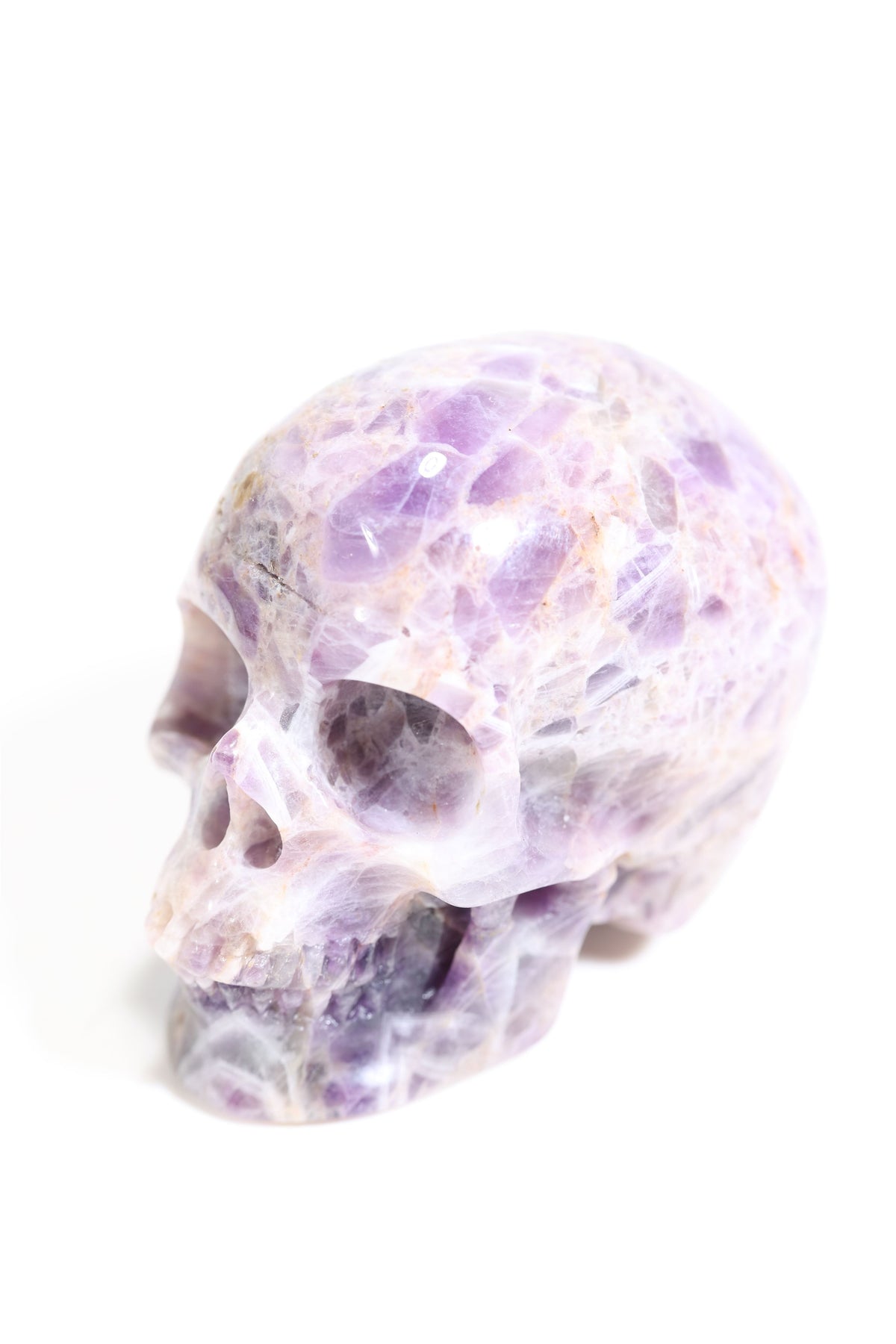 Chevron Amethyst 2" Skull - Forgotten Rarities