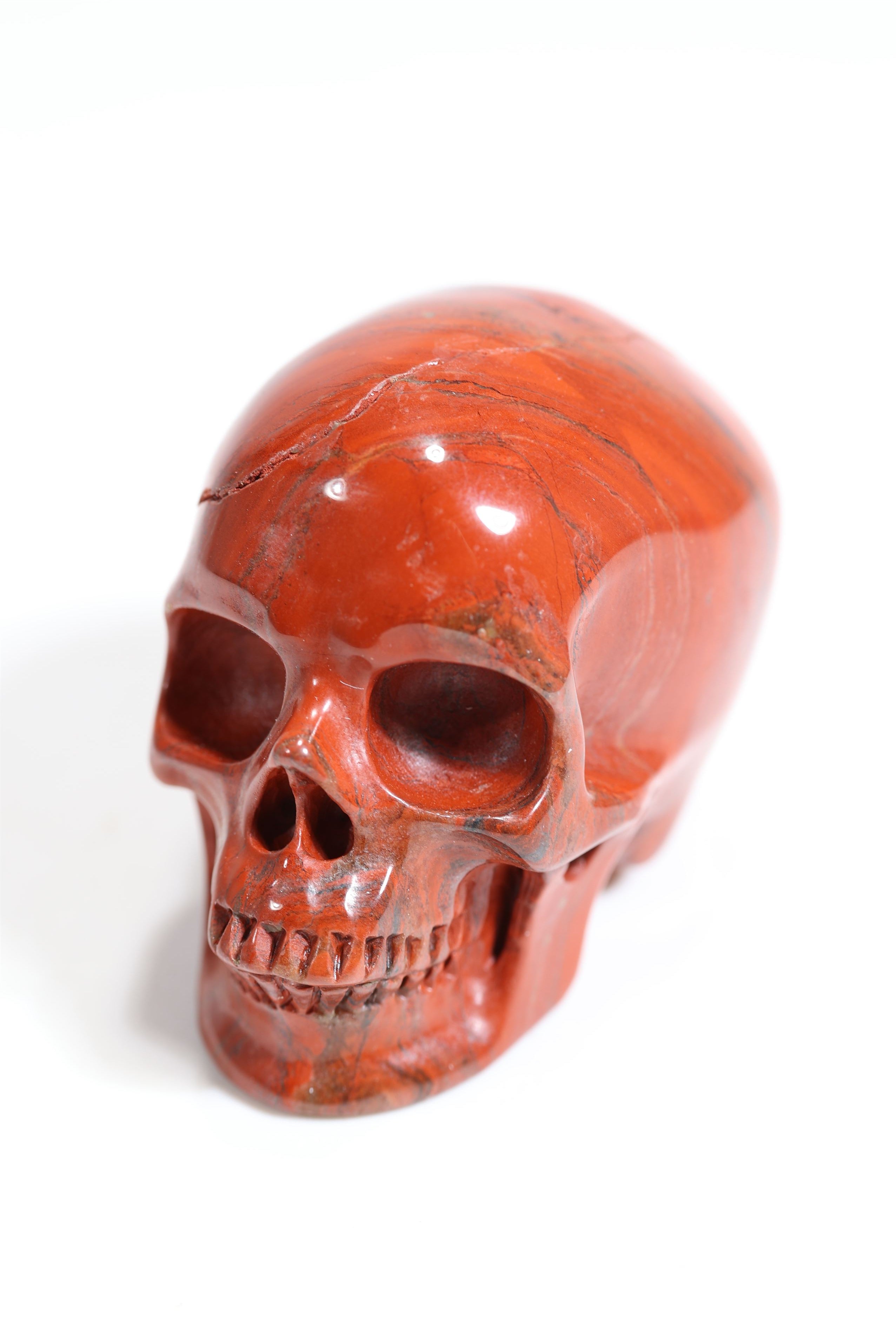 Red Jasper 2" Skull - Forgotten Rarities