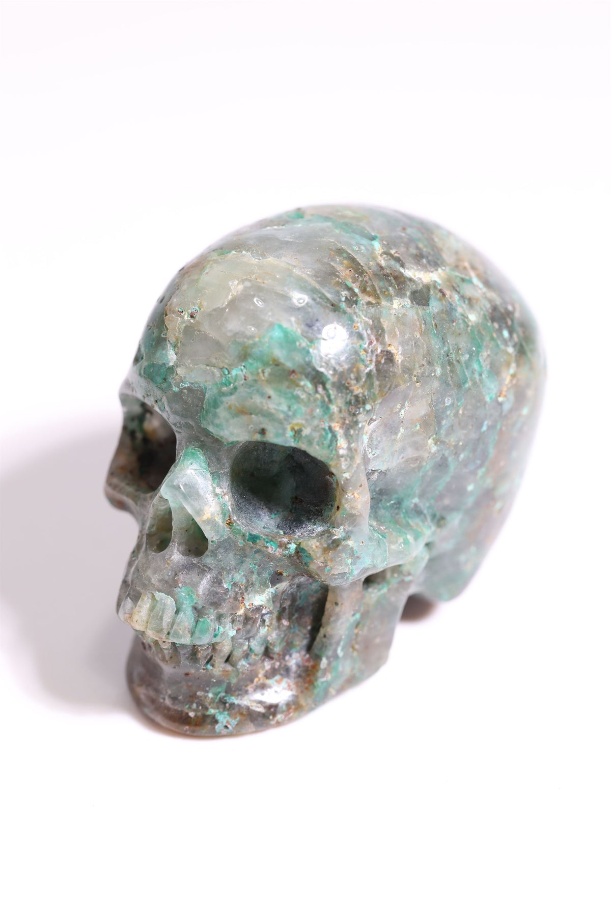 Chrysoprase 2" Skull - Forgotten Rarities