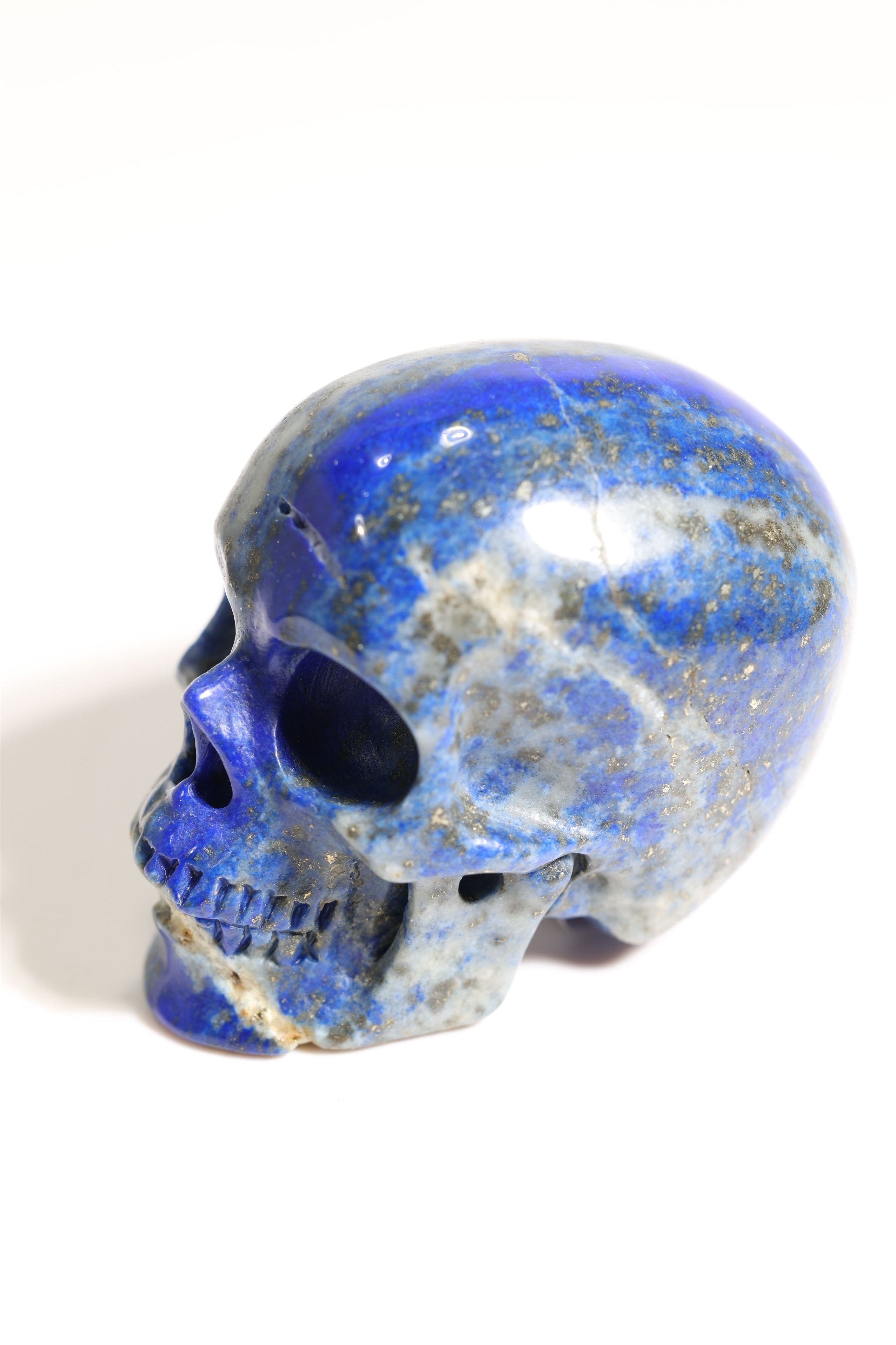 Lapis Lazuli 2" Skull - Forgotten Rarities