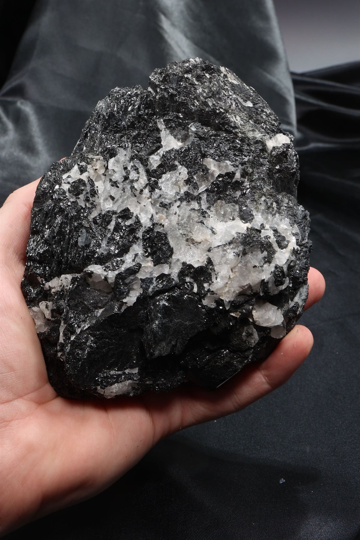 Black Tourmaline Cluster | Medium