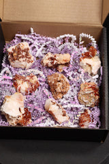 Vanadinite Mineral Special Box - 9 Pieces