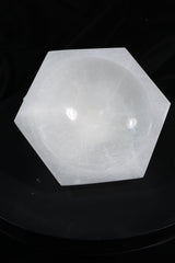 Selenite Bowl | Hexagon Shape