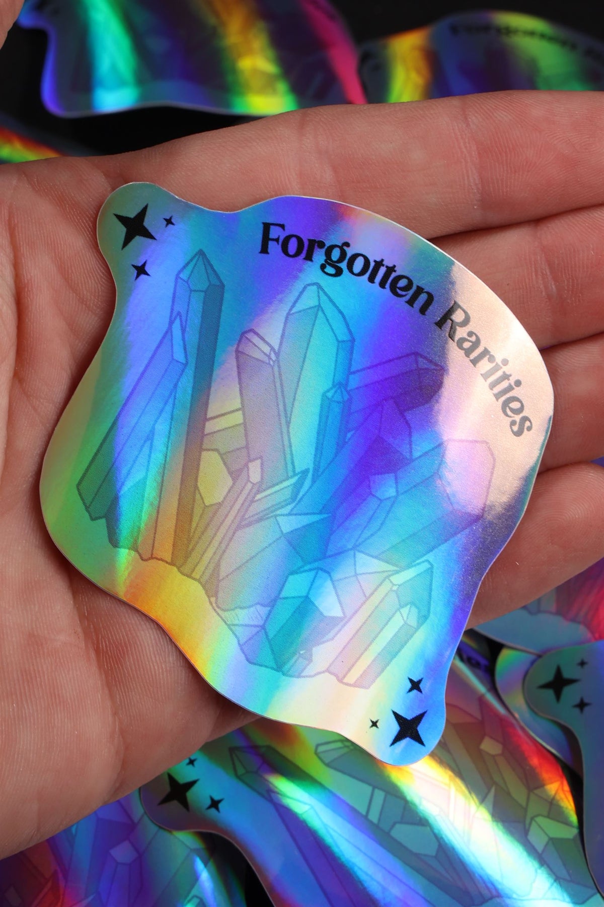 Sticker - Forgotten Rarities Holographic Cluster