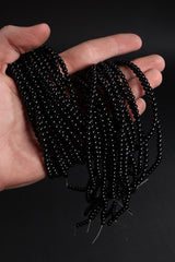 Black Obsidian Bead Strand