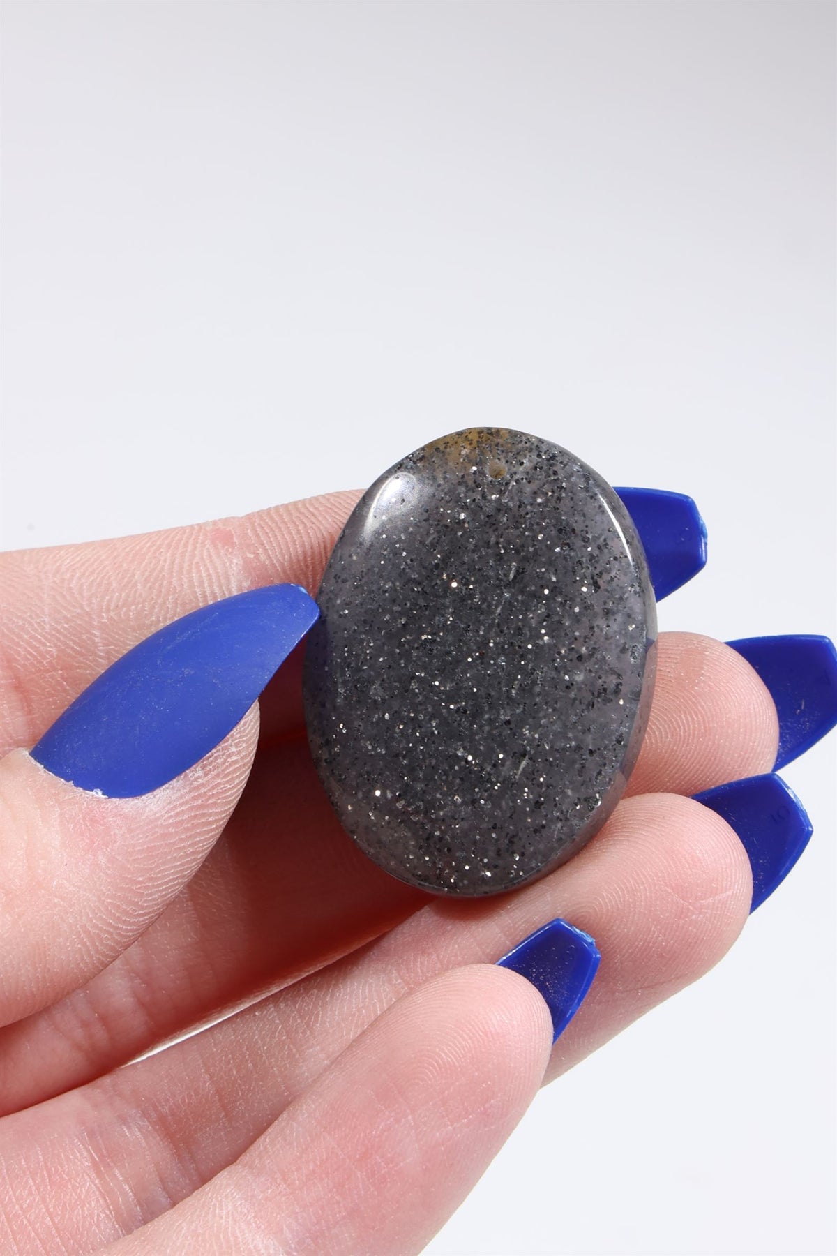 Black Sunstone Cab (Drilled)