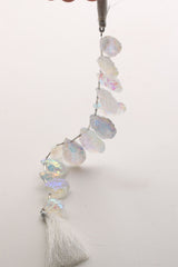 Aura Quartz Arrow Head Strand