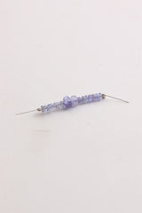 Small Round Tanzanite Bead Strand (16 Beads)