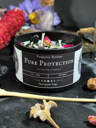 Pure Protection – Hand-Poured Soy Candle 🛡️✨