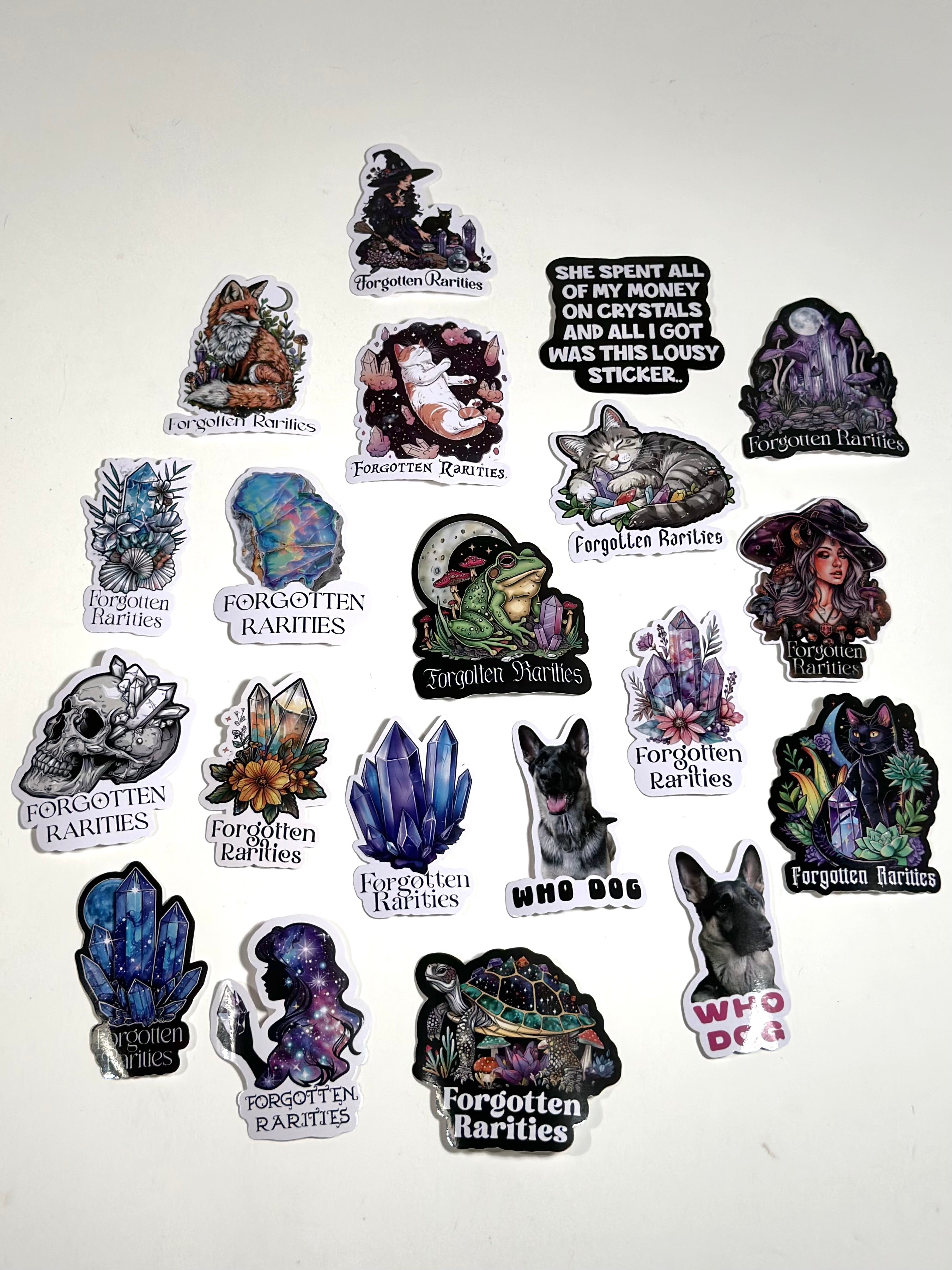 Forgotten Rarities Sticker Pack