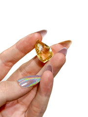 Faceted Citrine Cab - Forgotten Rarities