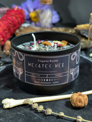 Hecate’s Hex – Hand-Poured Soy Candle 🔮🐺