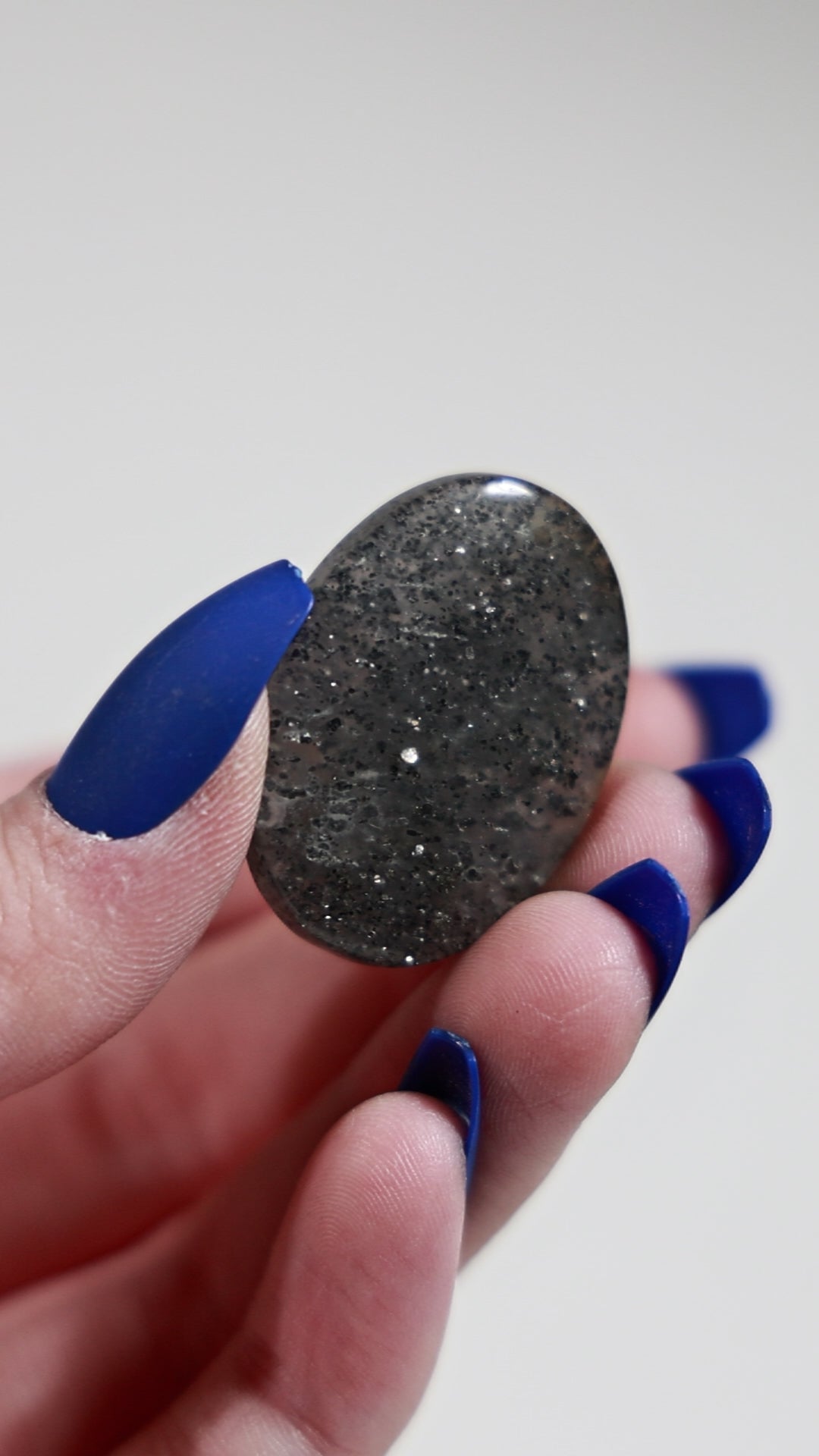 Black Sunstone Cab (Drilled)