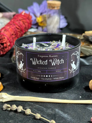 Wicked Witch – Hand-Poured Soy Candle 🖤🔮